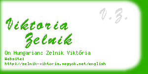 viktoria zelnik business card